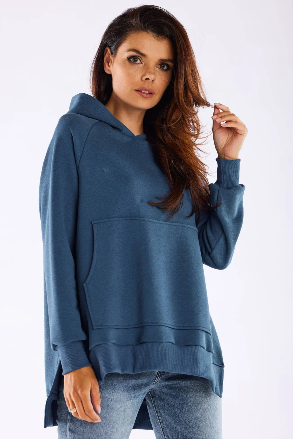 Sweatshirt bleu