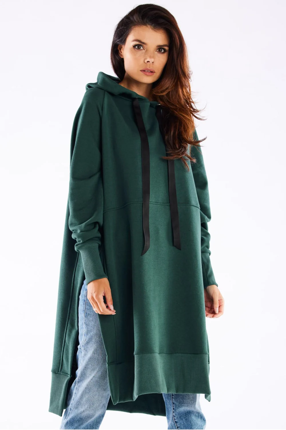 Sweatshirt vert