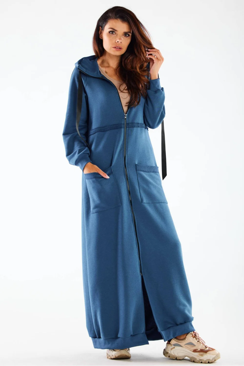 Sweatshirt bleu