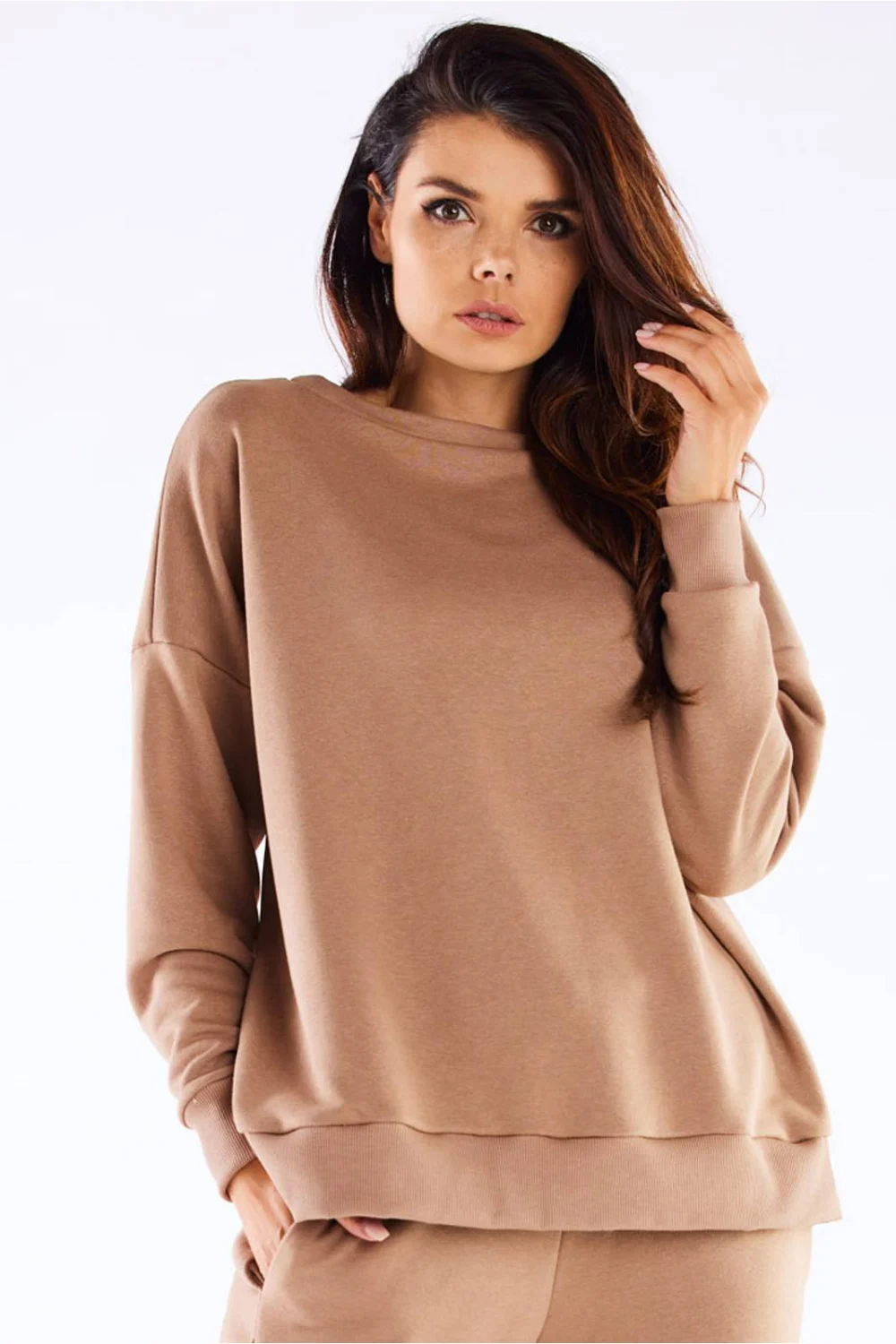 Sweatshirt beige