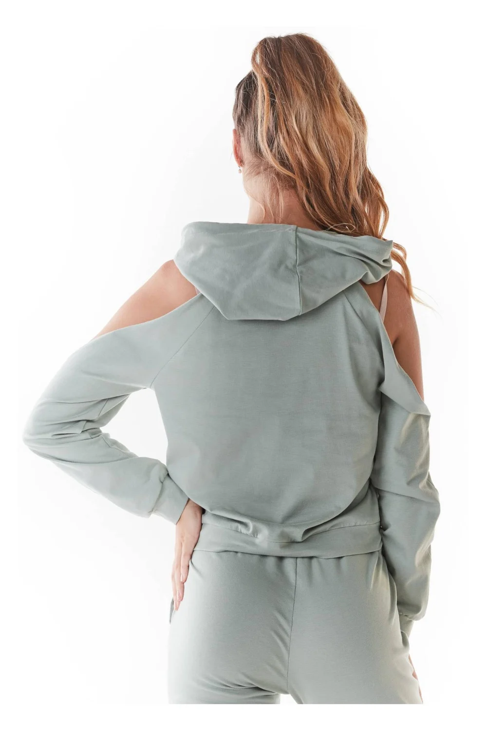 Sweatshirt vert – Image 3
