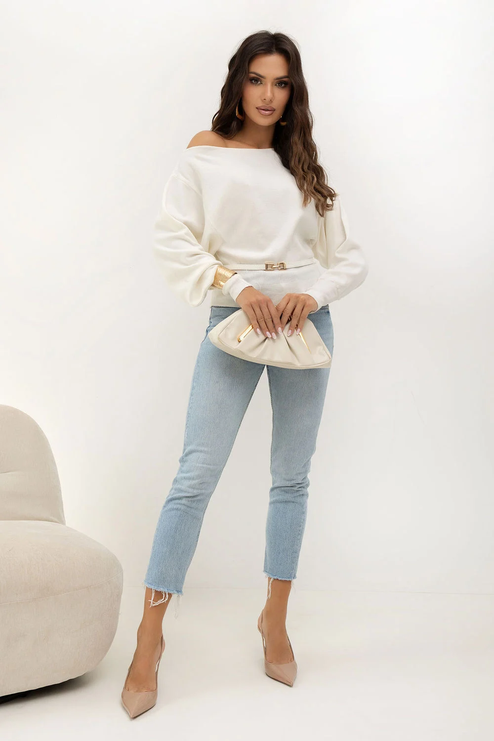 Chandail beige – Image 2