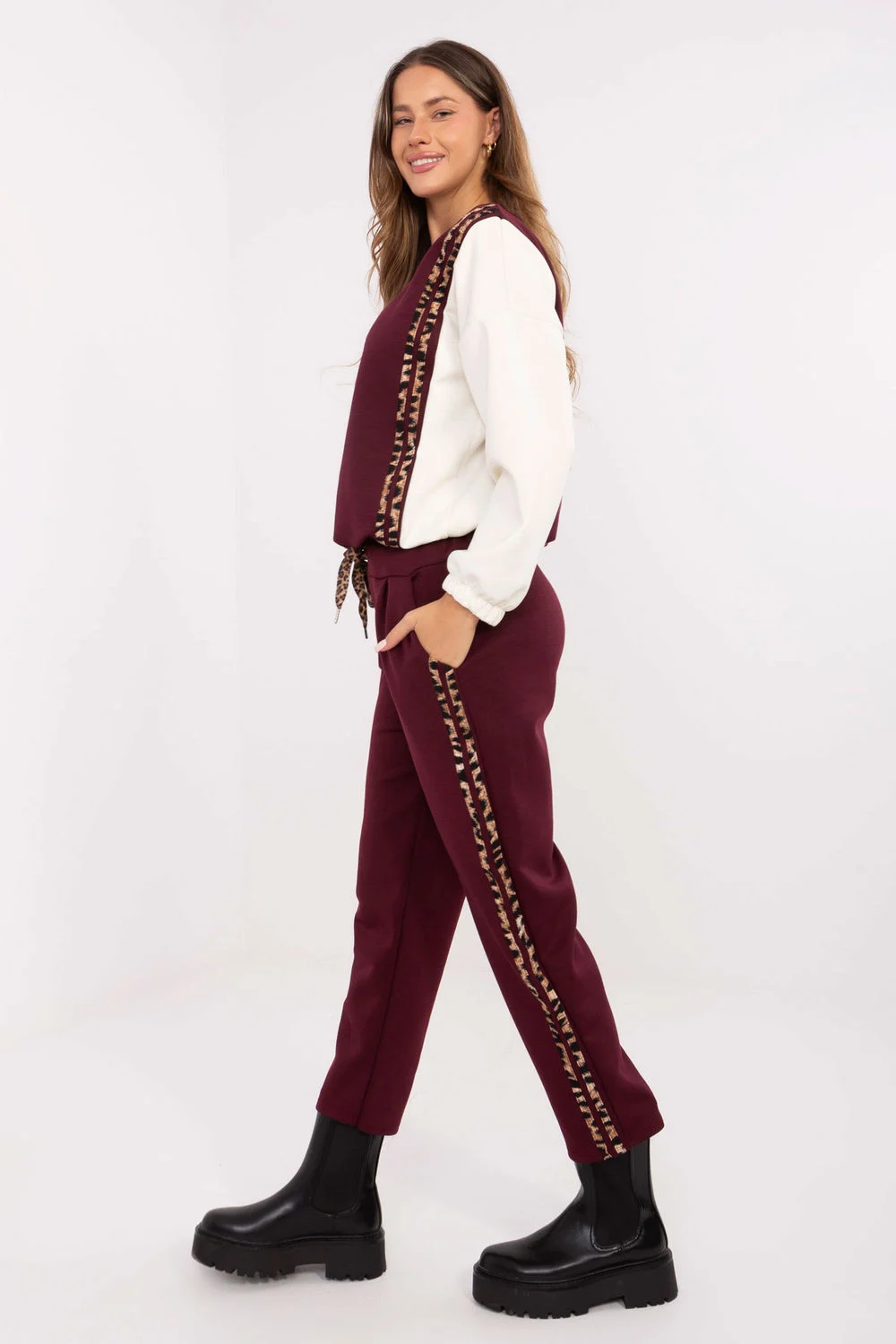 Ensemble sweat rouge – Image 2