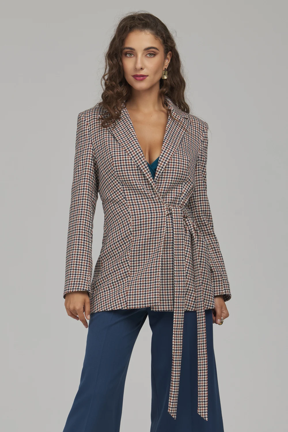 Blazer multicouleur