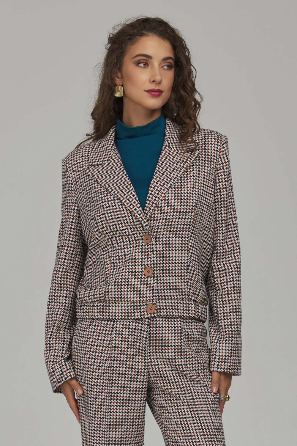 Veste de tailleur multicouleur