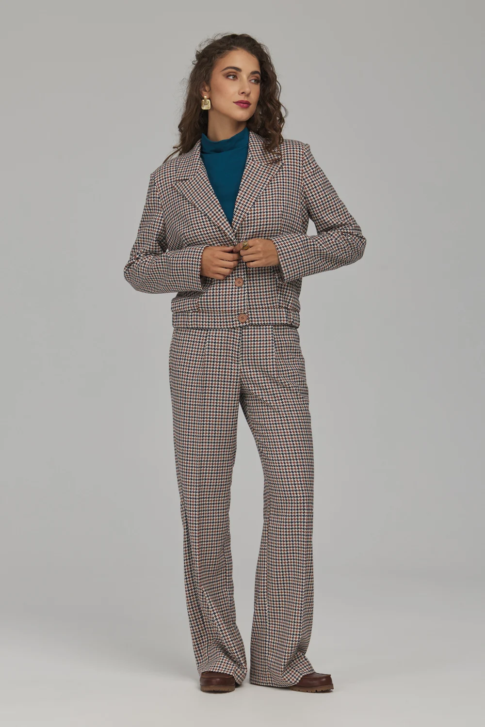 Veste de tailleur multicouleur – Image 2
