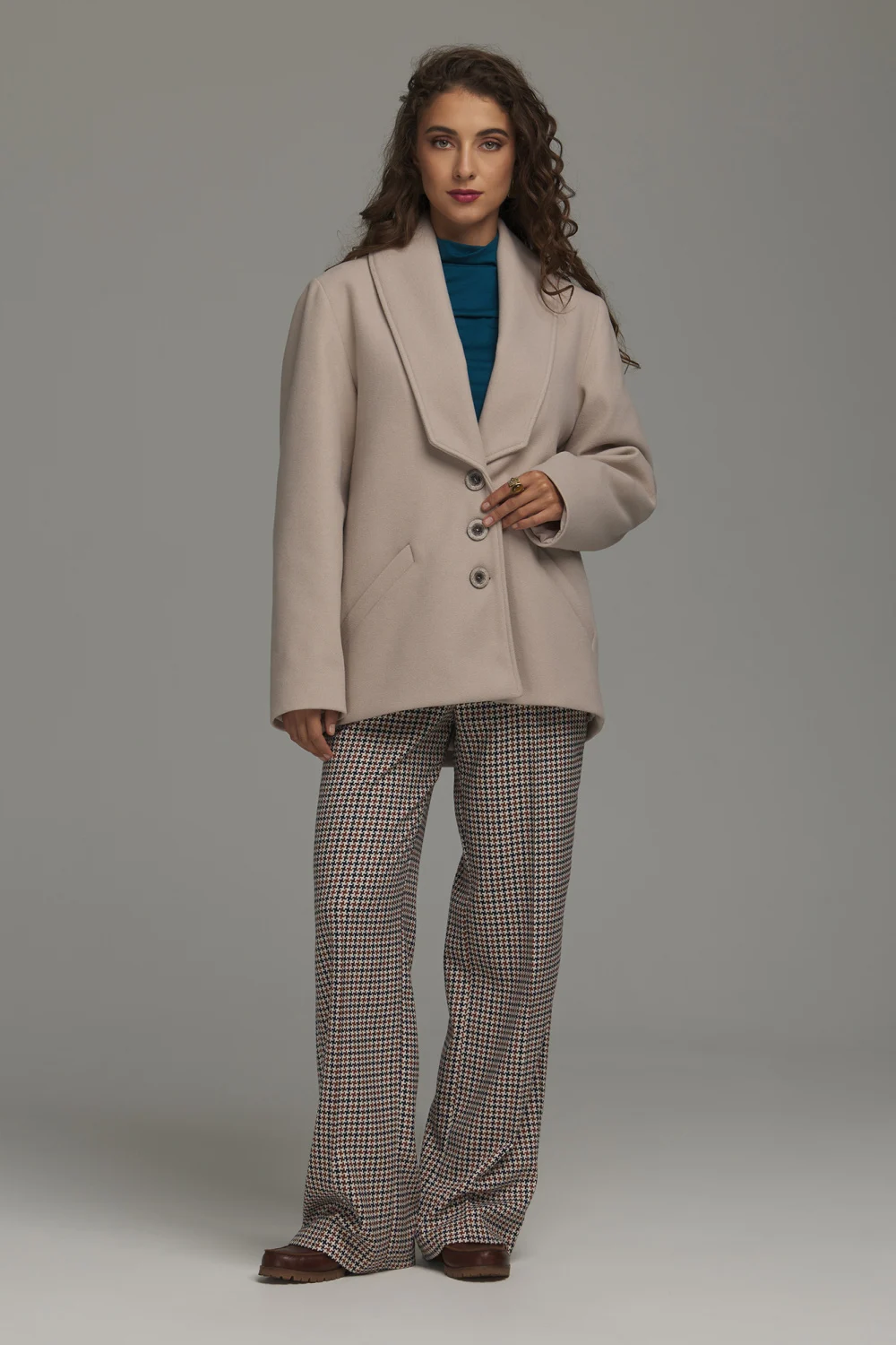 Manteau beige – Image 3