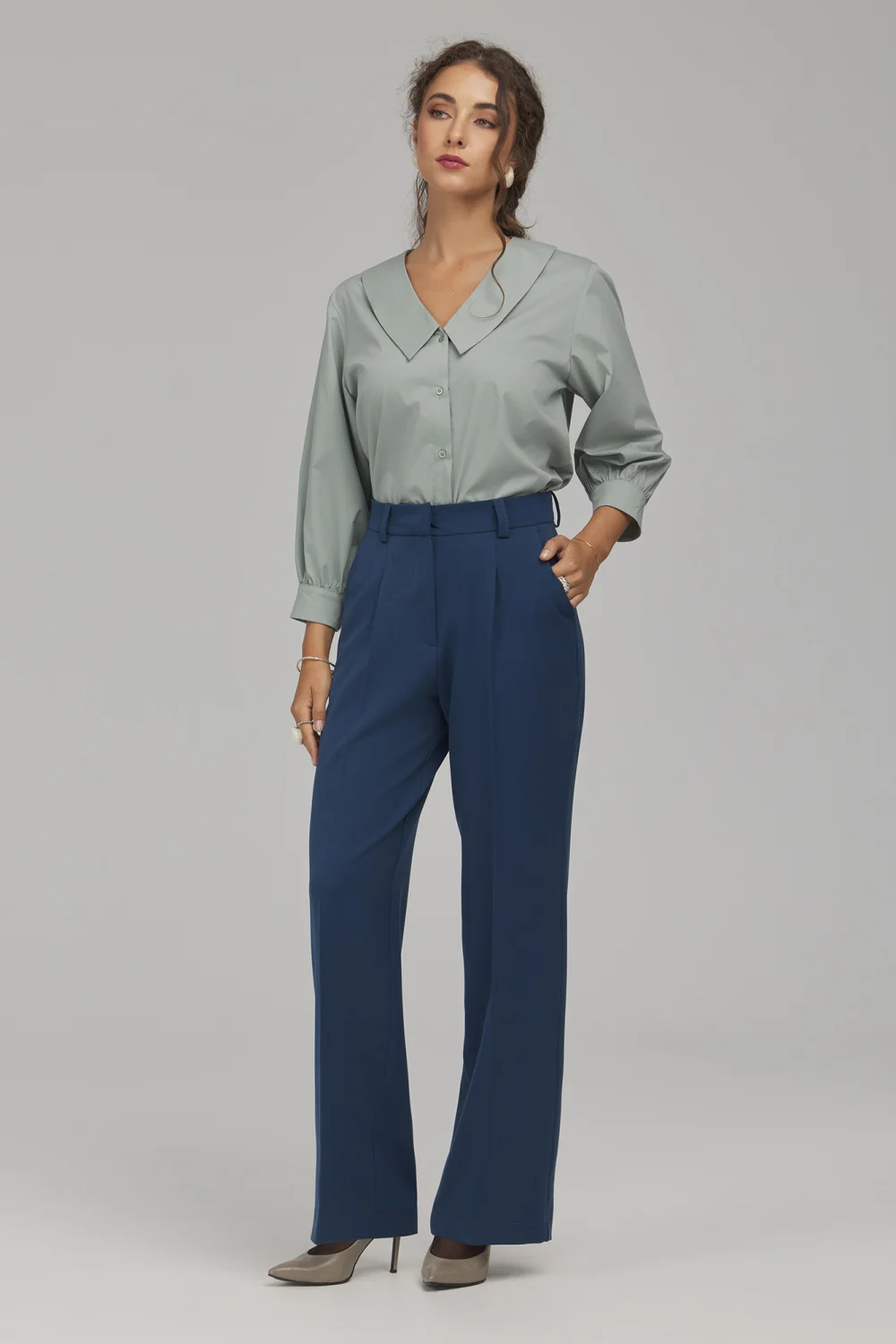 Pantalon bleu marine – Image 4