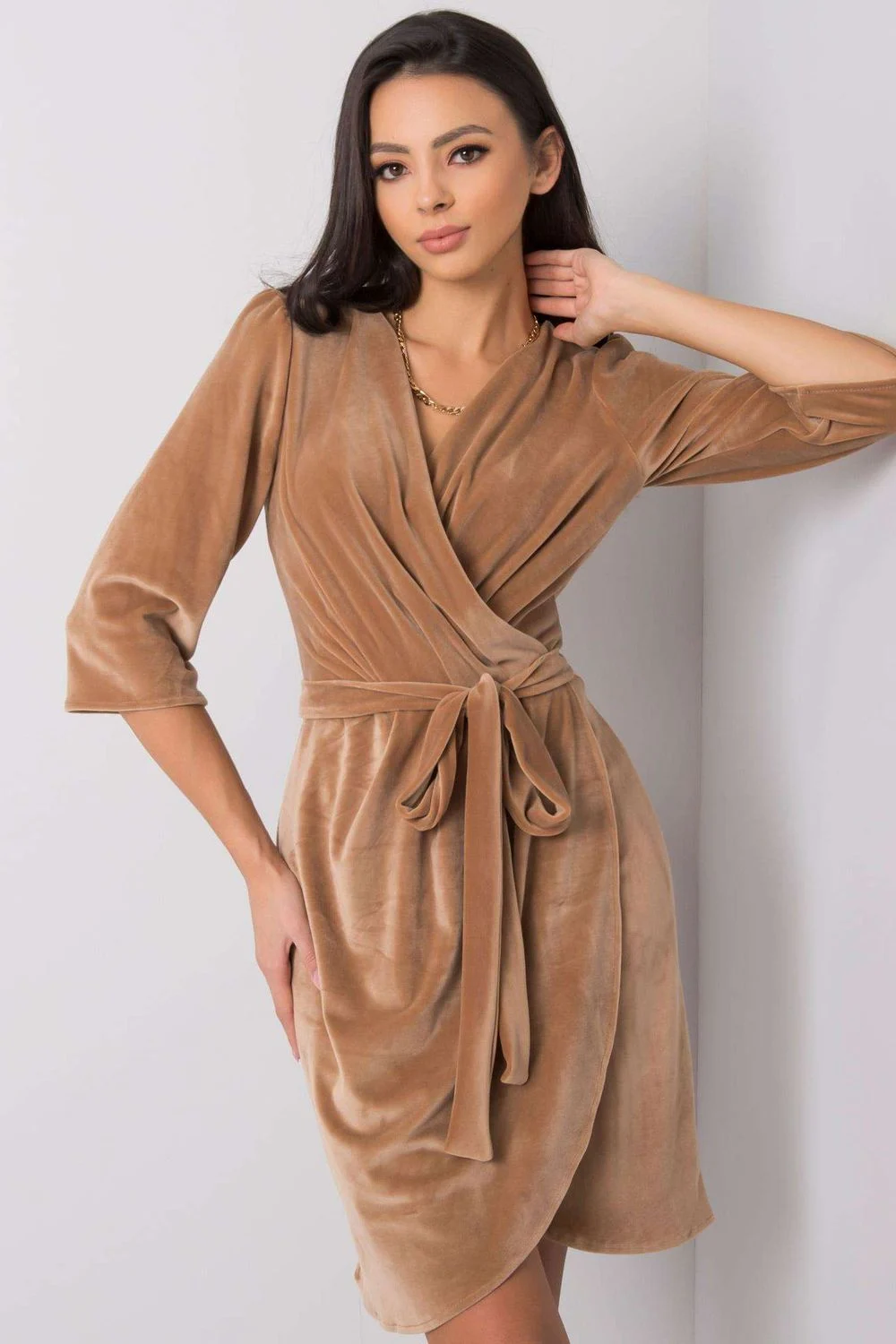 Robe de jour beige – Image 2