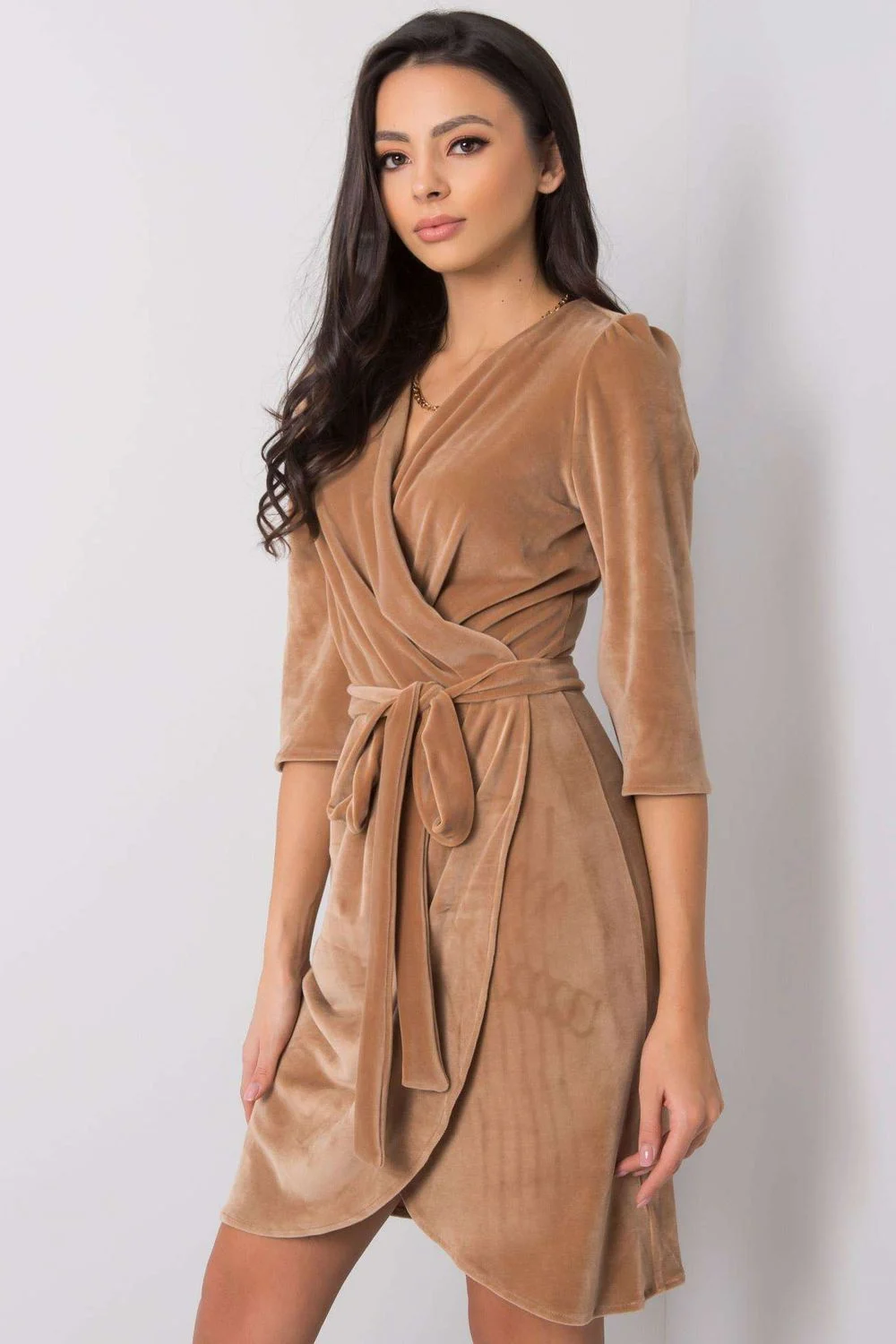Robe de jour beige – Image 3