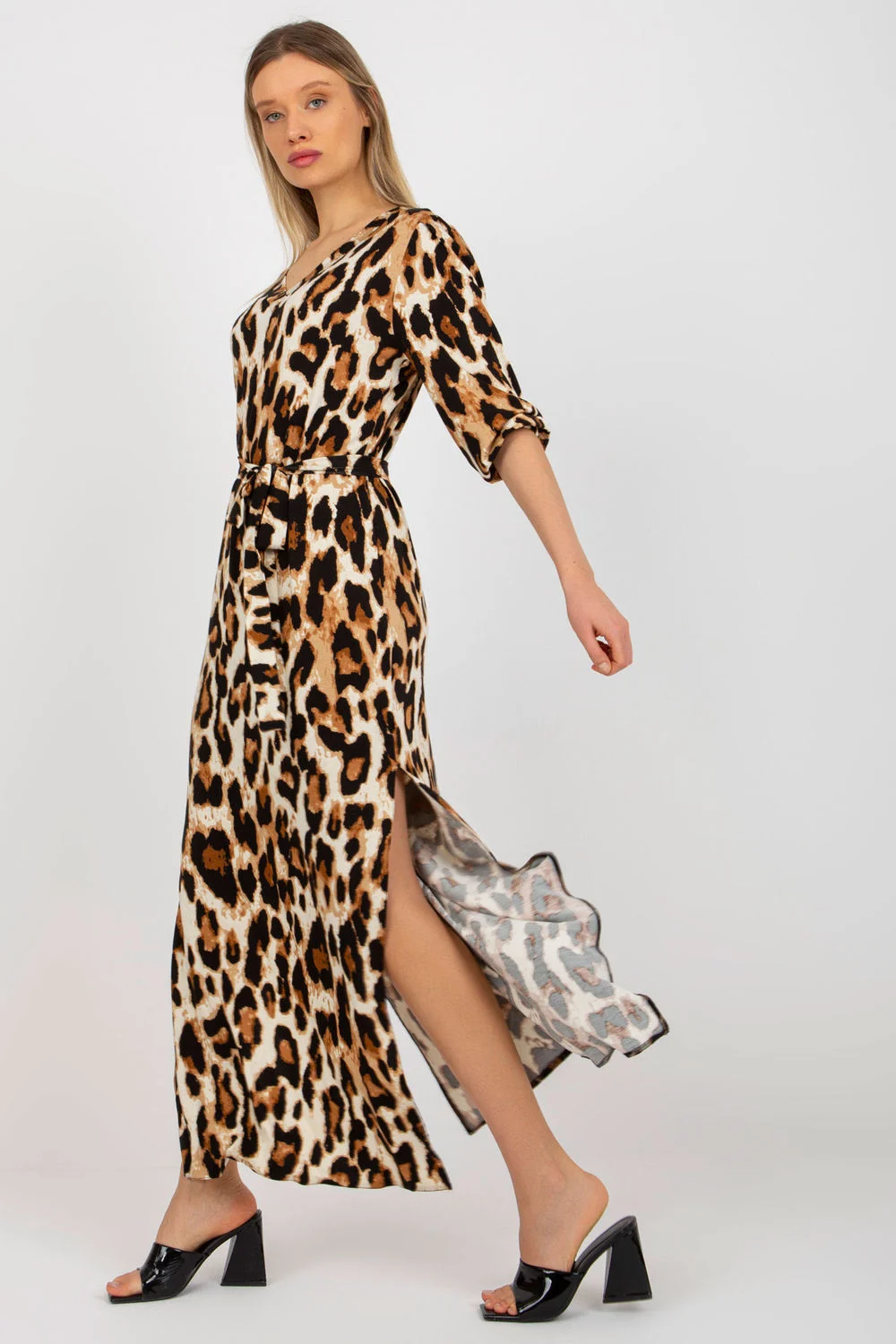 Robe de jour beige