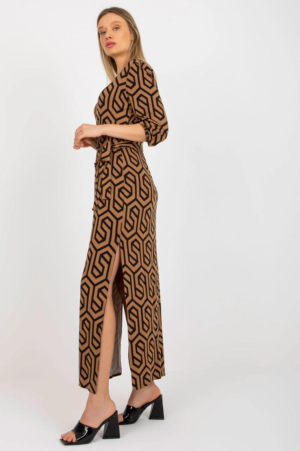 Robe de jour brune – Image 2
