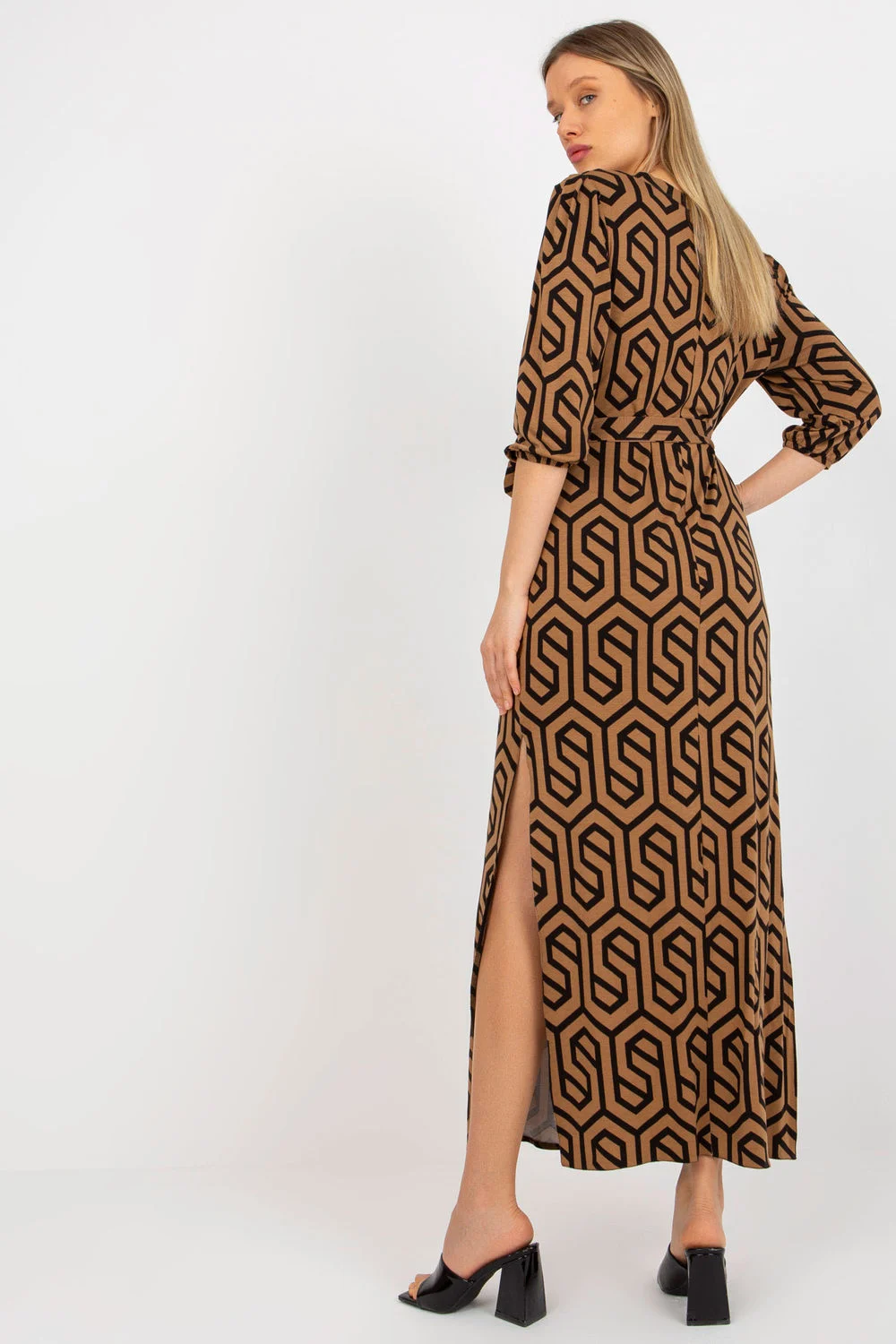 Robe de jour brune – Image 3