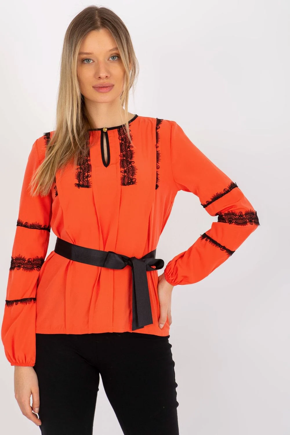 Chemisier orange