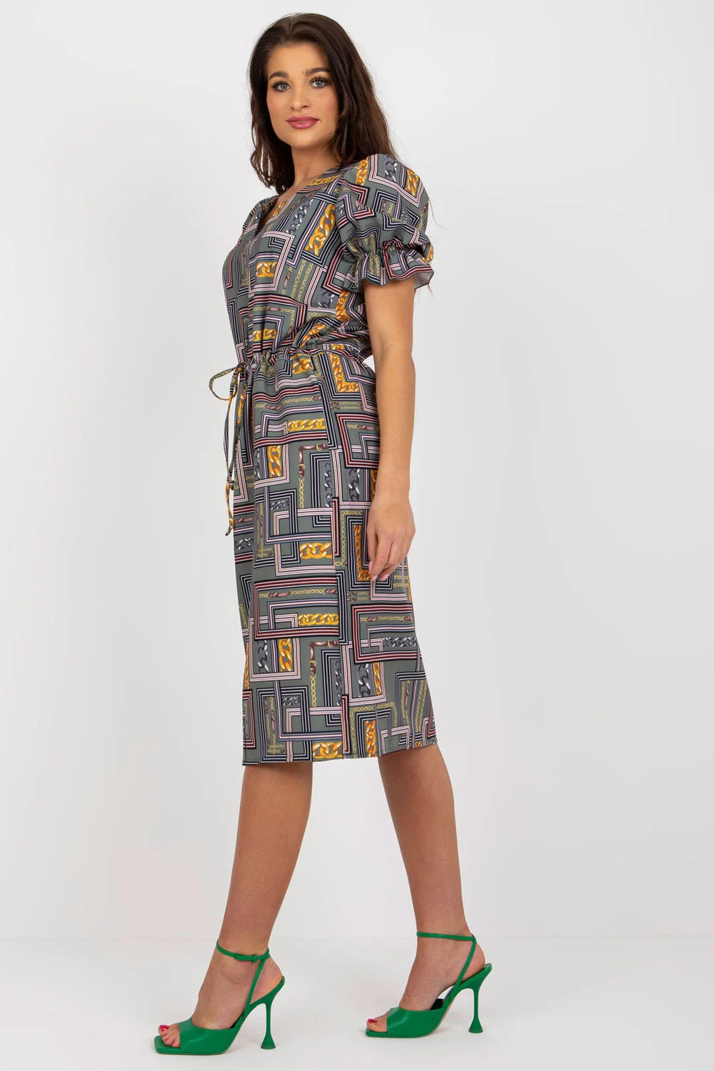 Robe de jour verte – Image 4