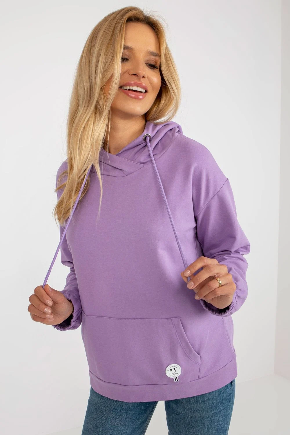 Sweatshirt violet – Image 2