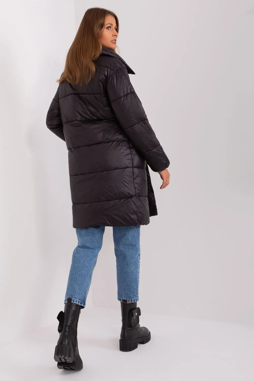 Veste matelassé noire – Image 3