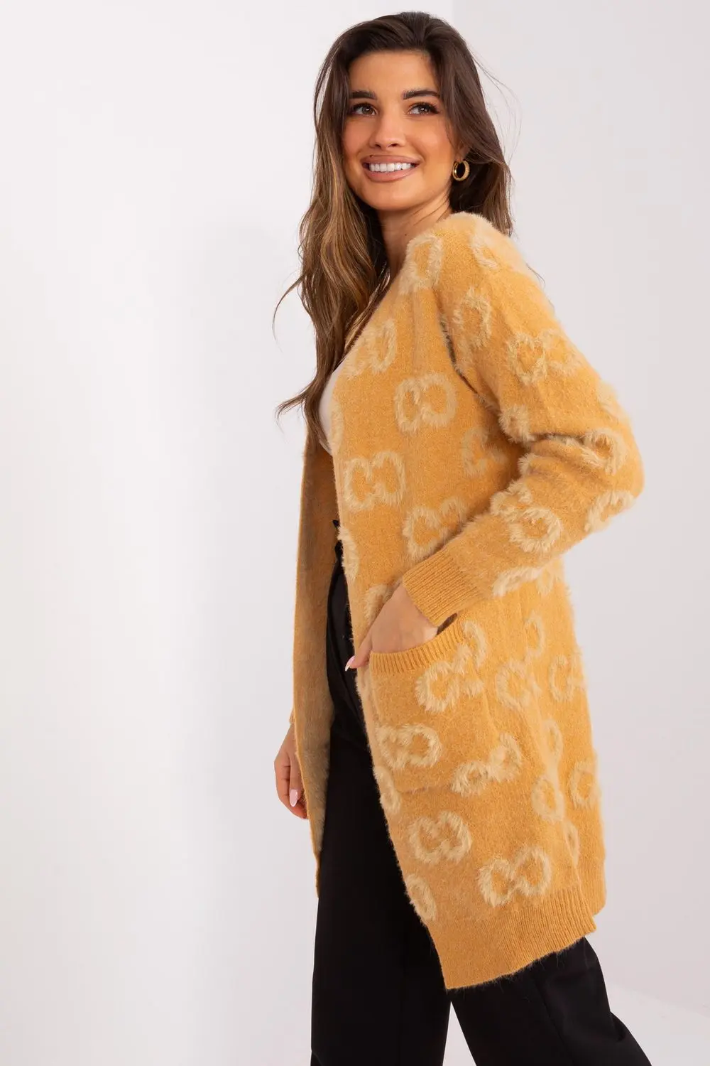 Cardigan brun – Image 2