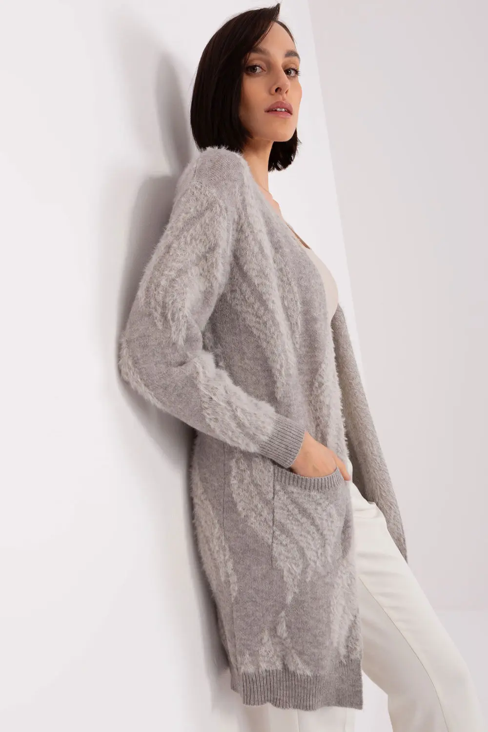 Cardigan gris – Image 2