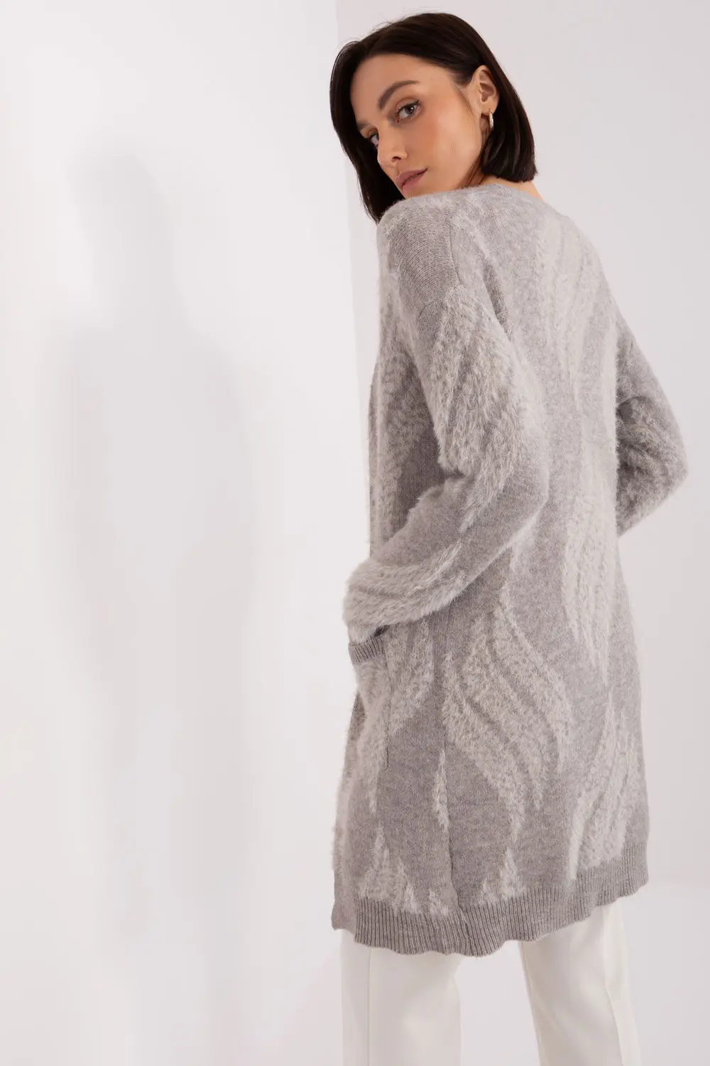 Cardigan gris – Image 3