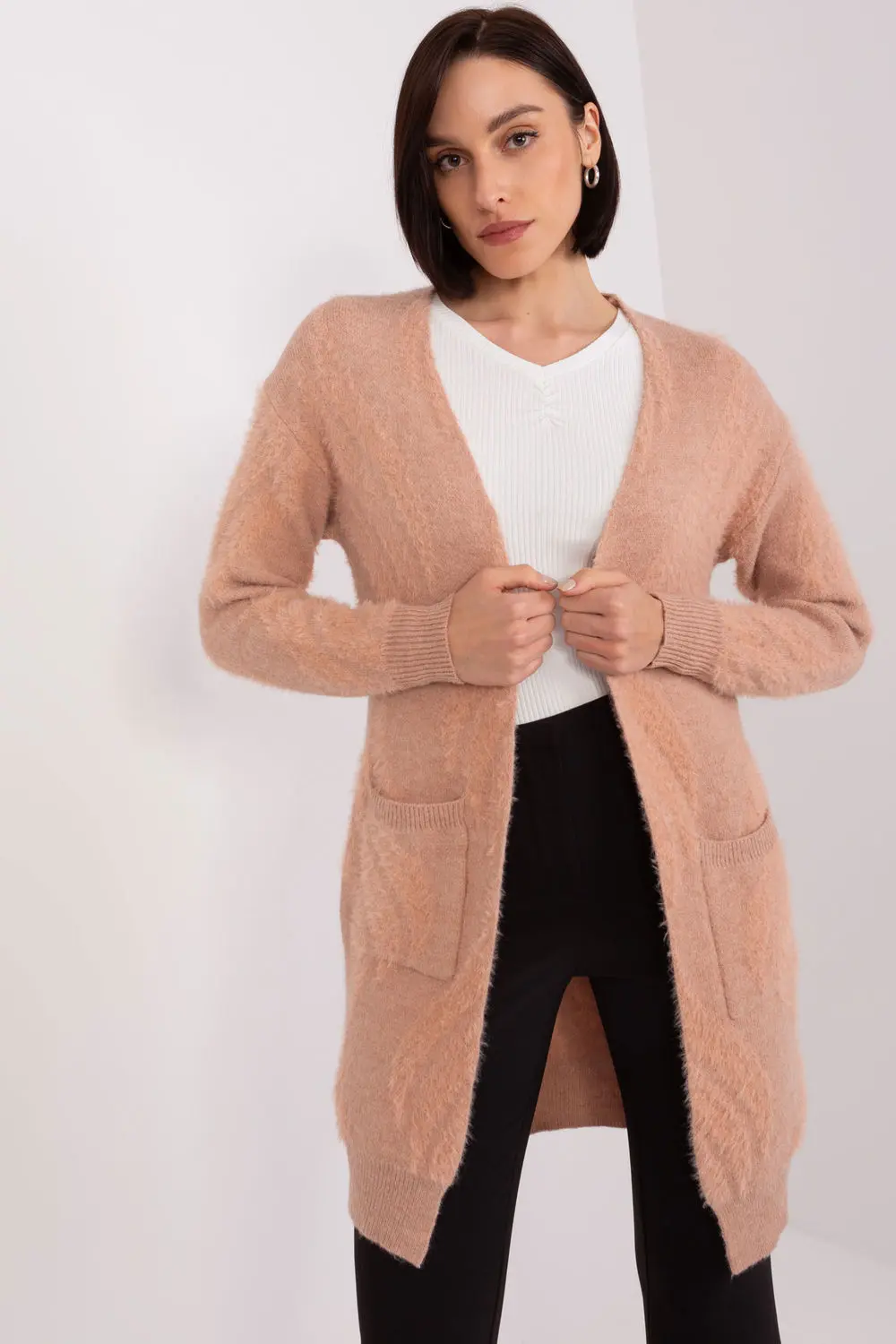 Cardigan orange