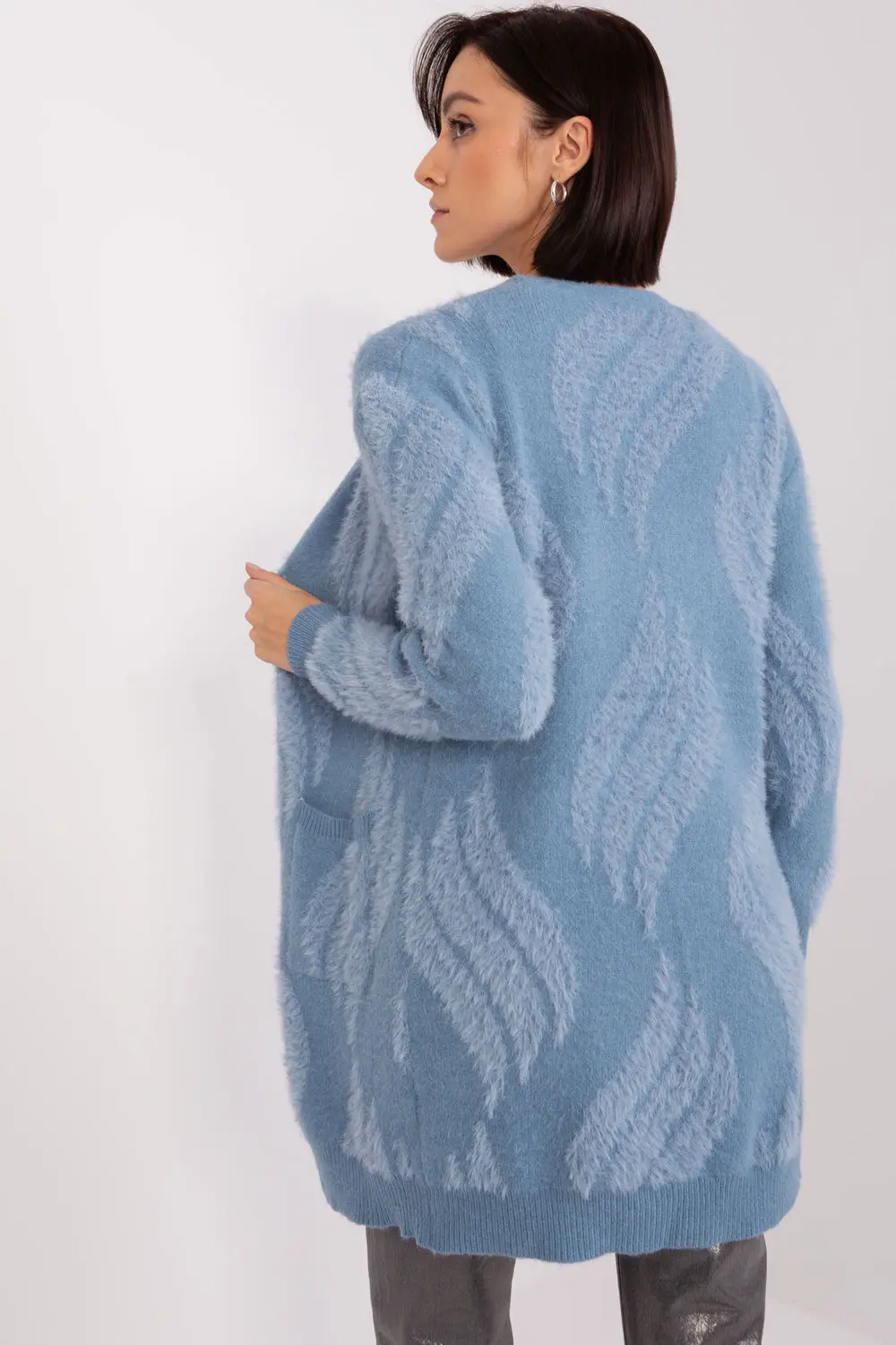 Cardigan bleu – Image 3