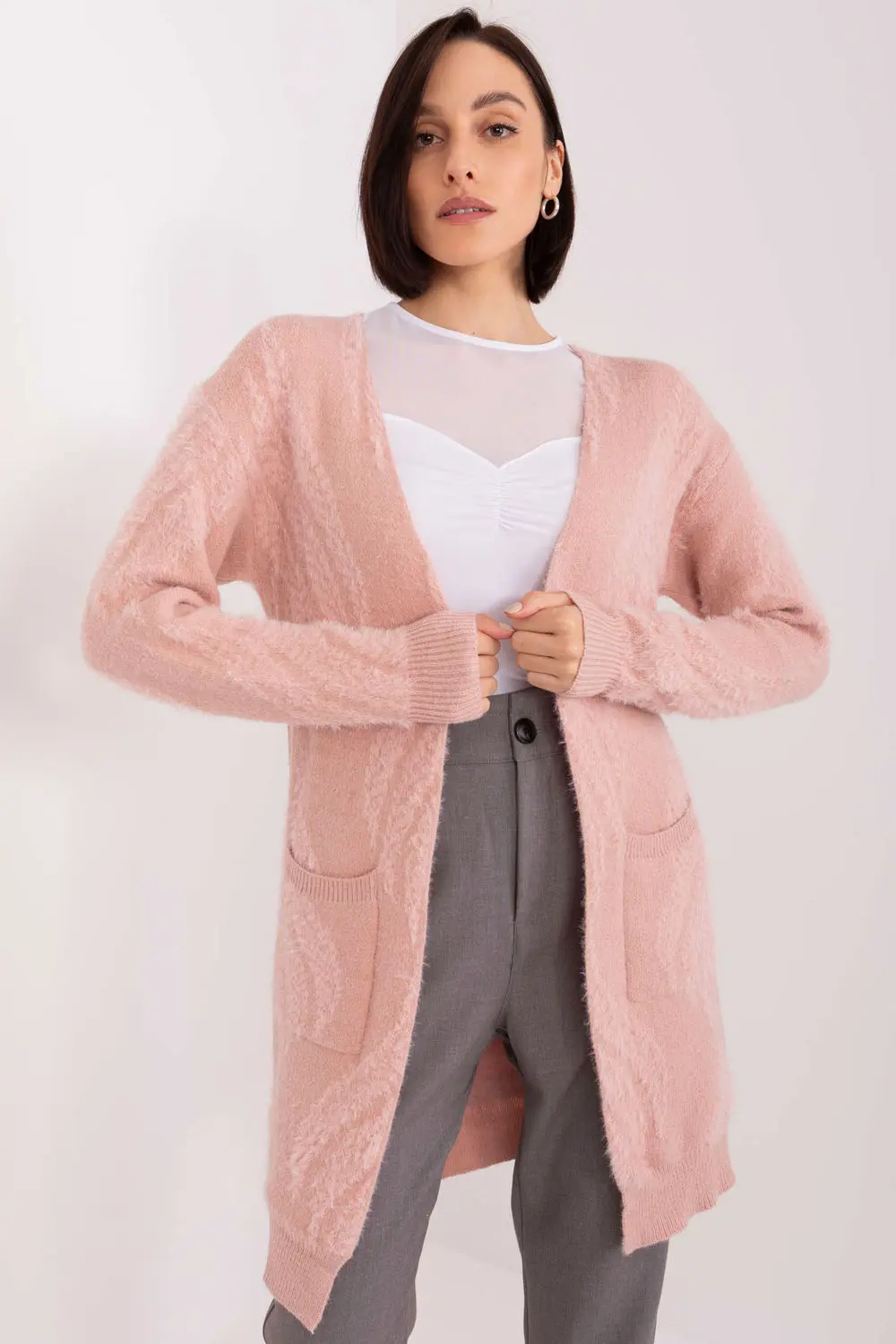 Cardigan rose