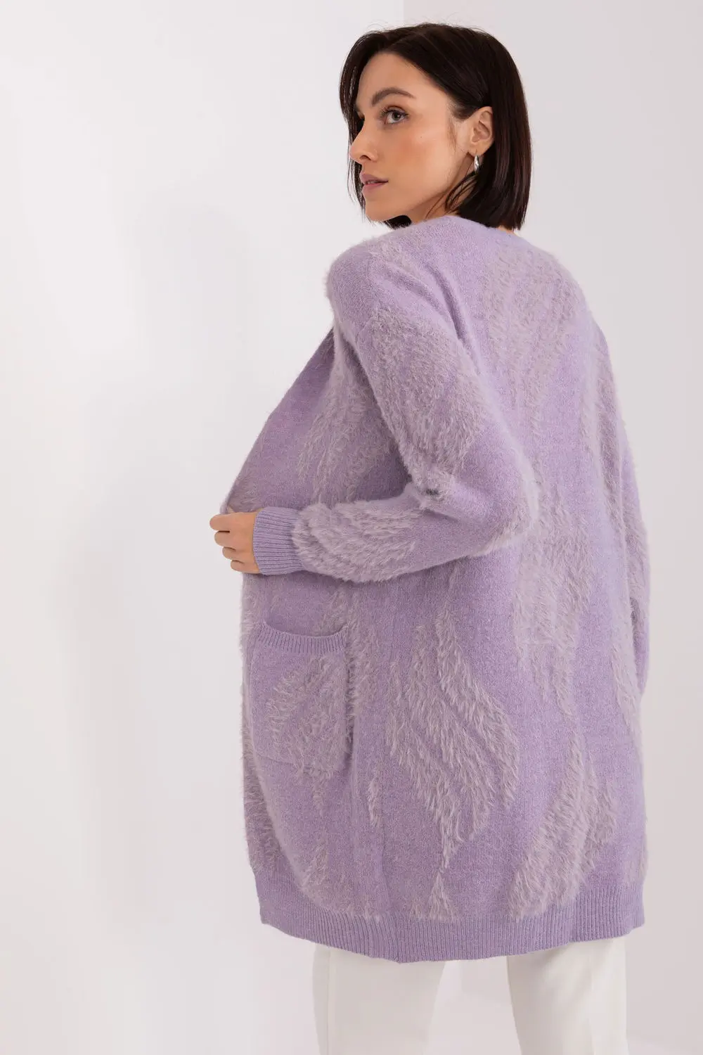 Cardigan violet – Image 3