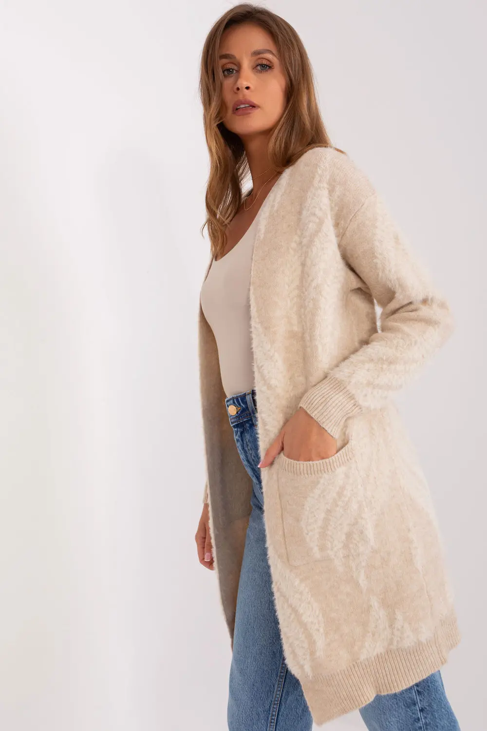 Cardigan beige