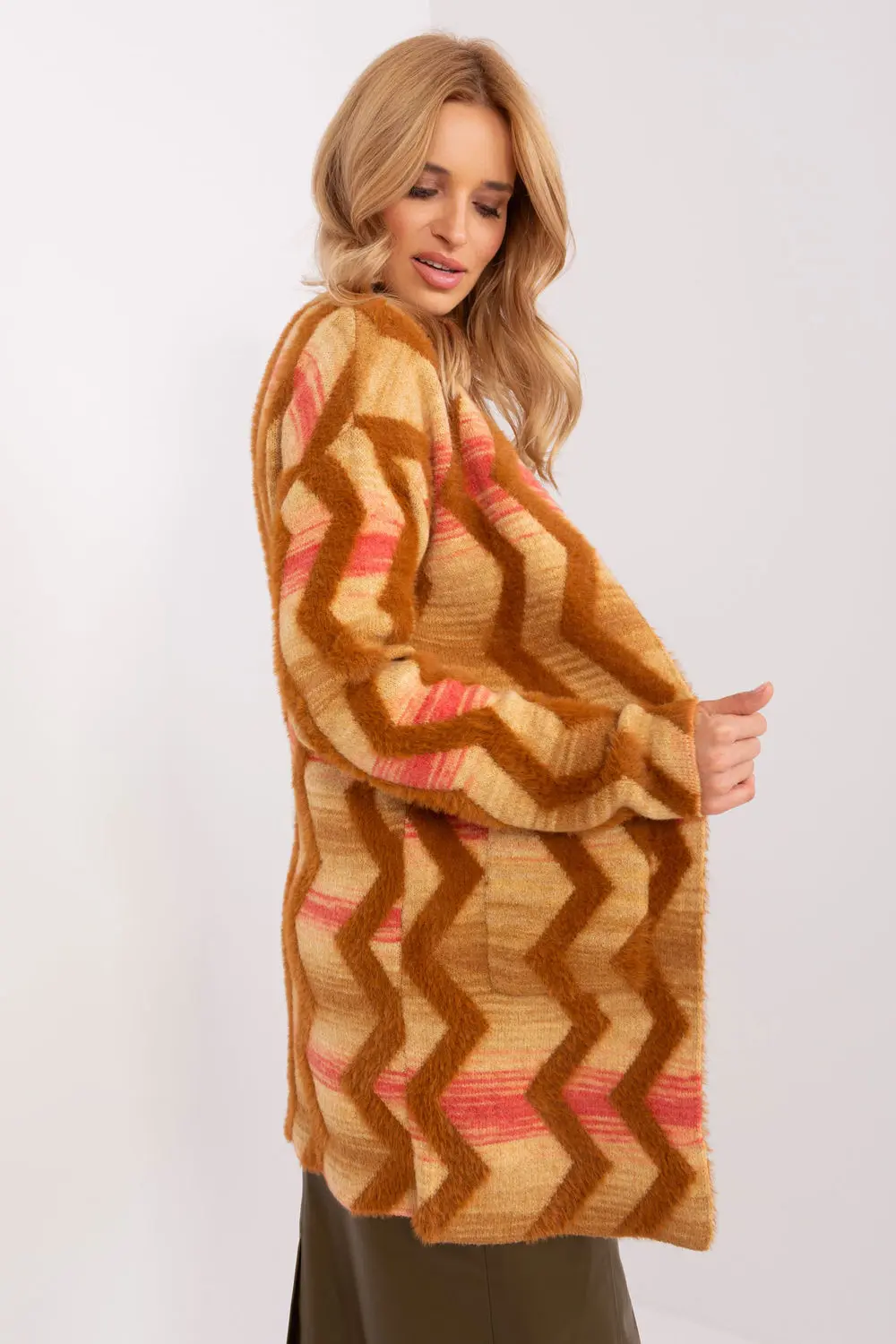 Cardigan brun – Image 2