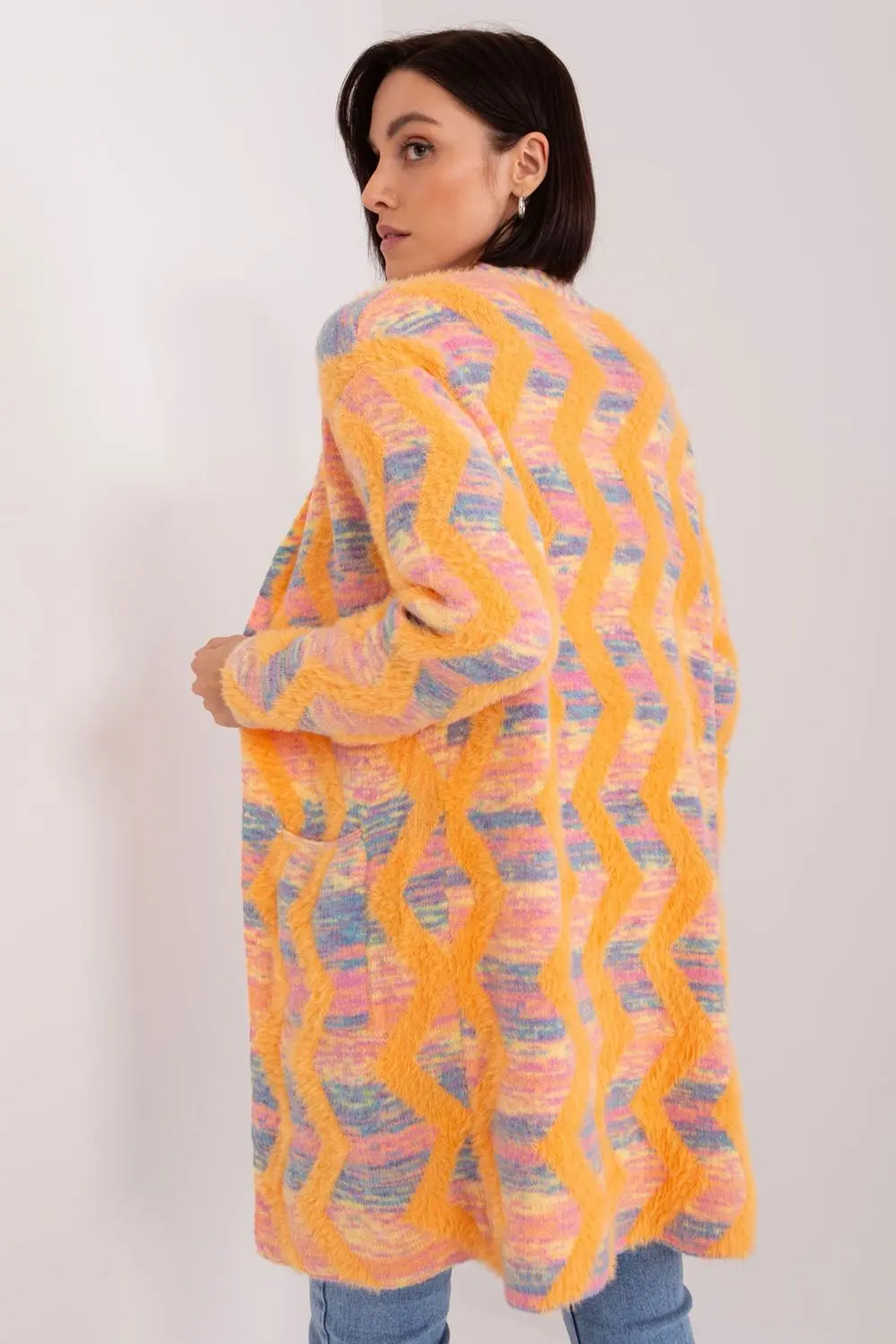 Cardigan orange – Image 3