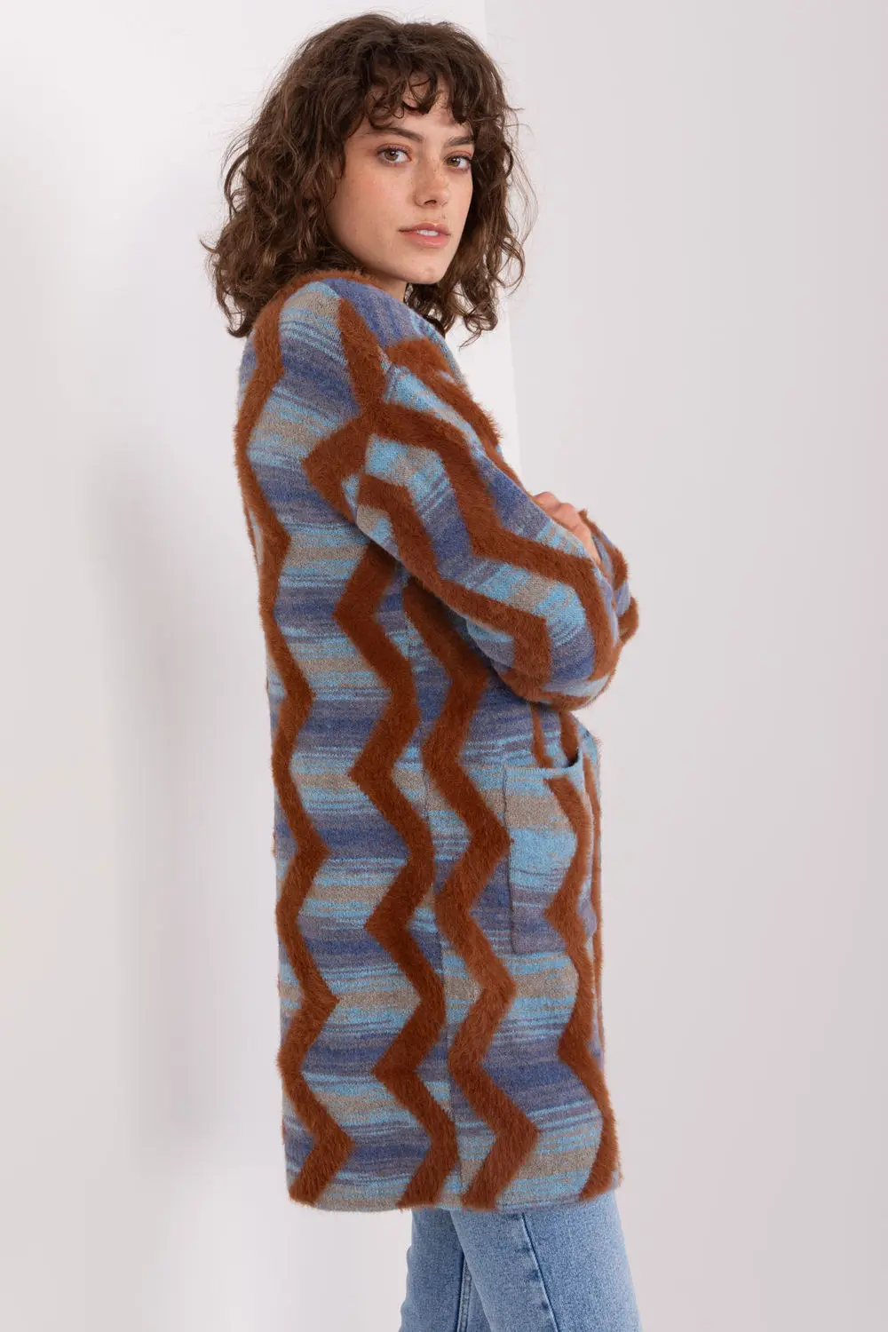 Cardigan bleu – Image 2