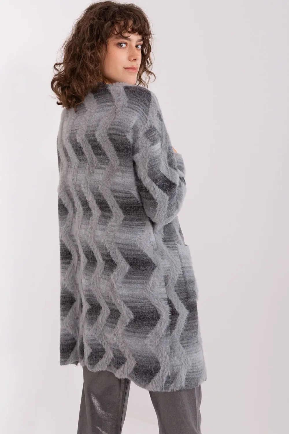Cardigan gris – Image 3