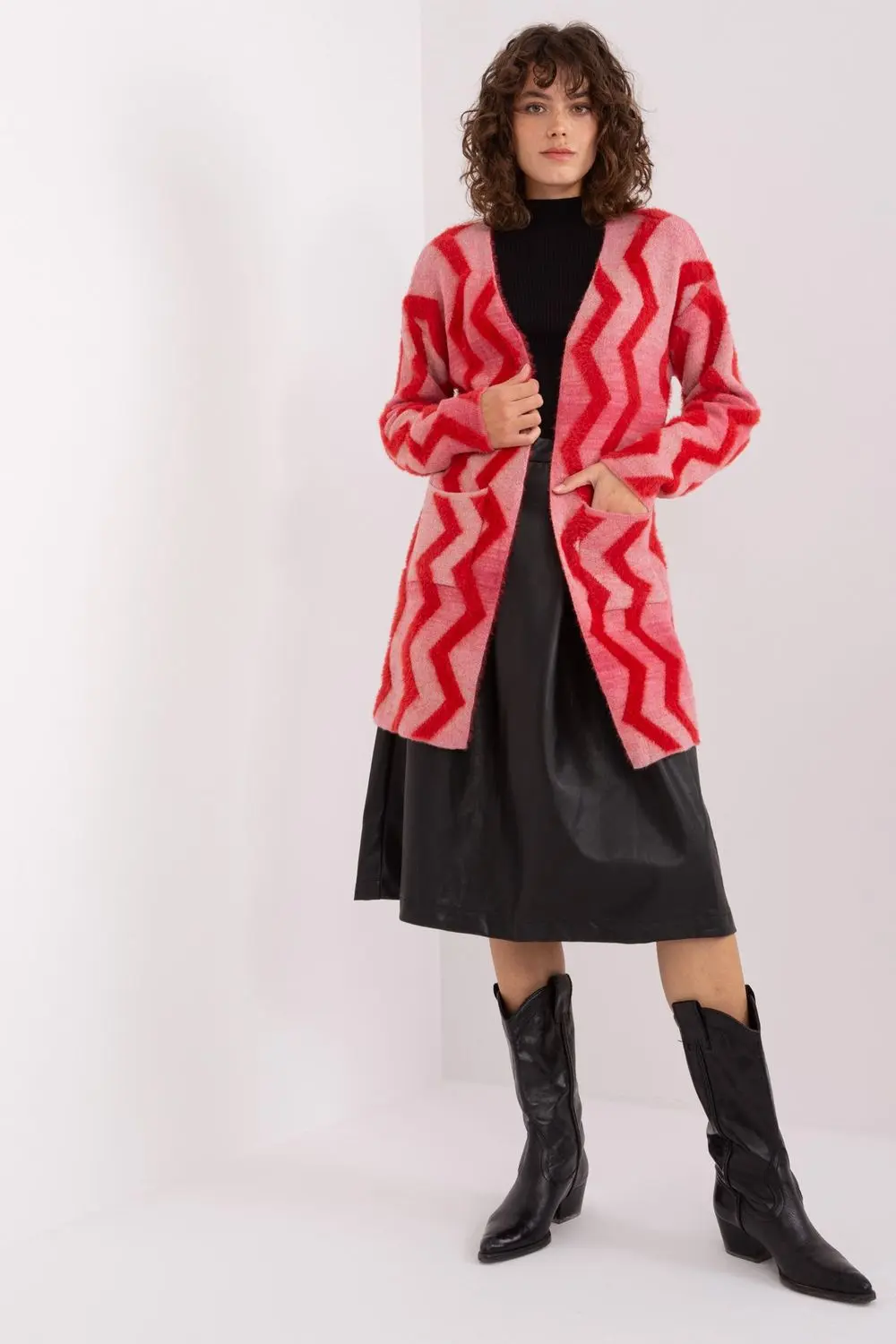 Cardigan rouge