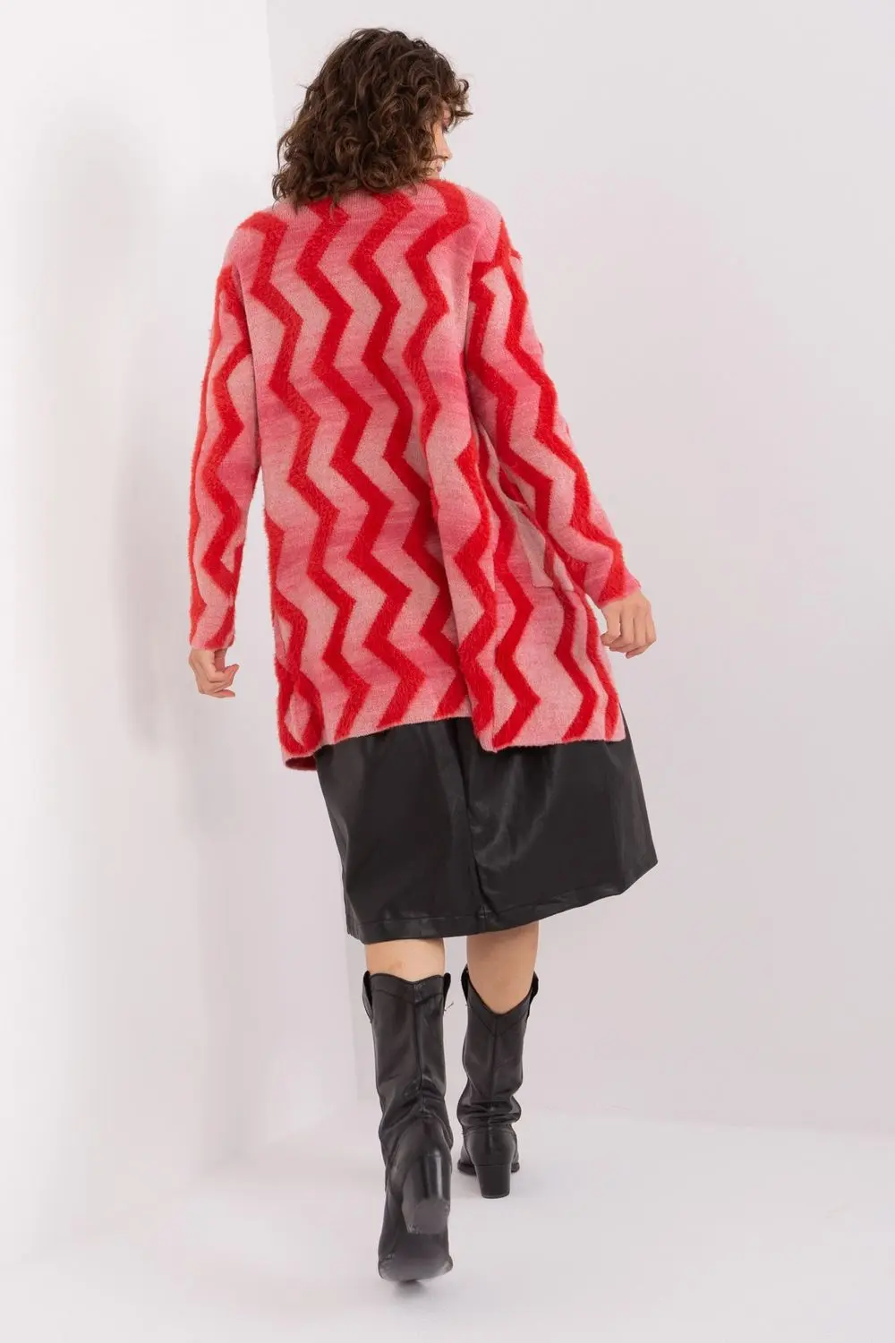 Cardigan rouge – Image 3