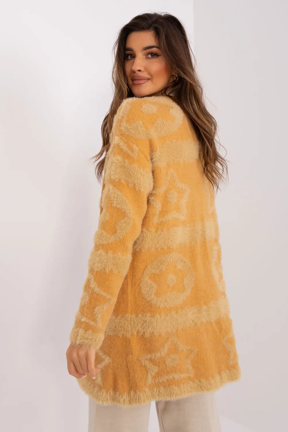 Cardigan oversize brun – Image 3