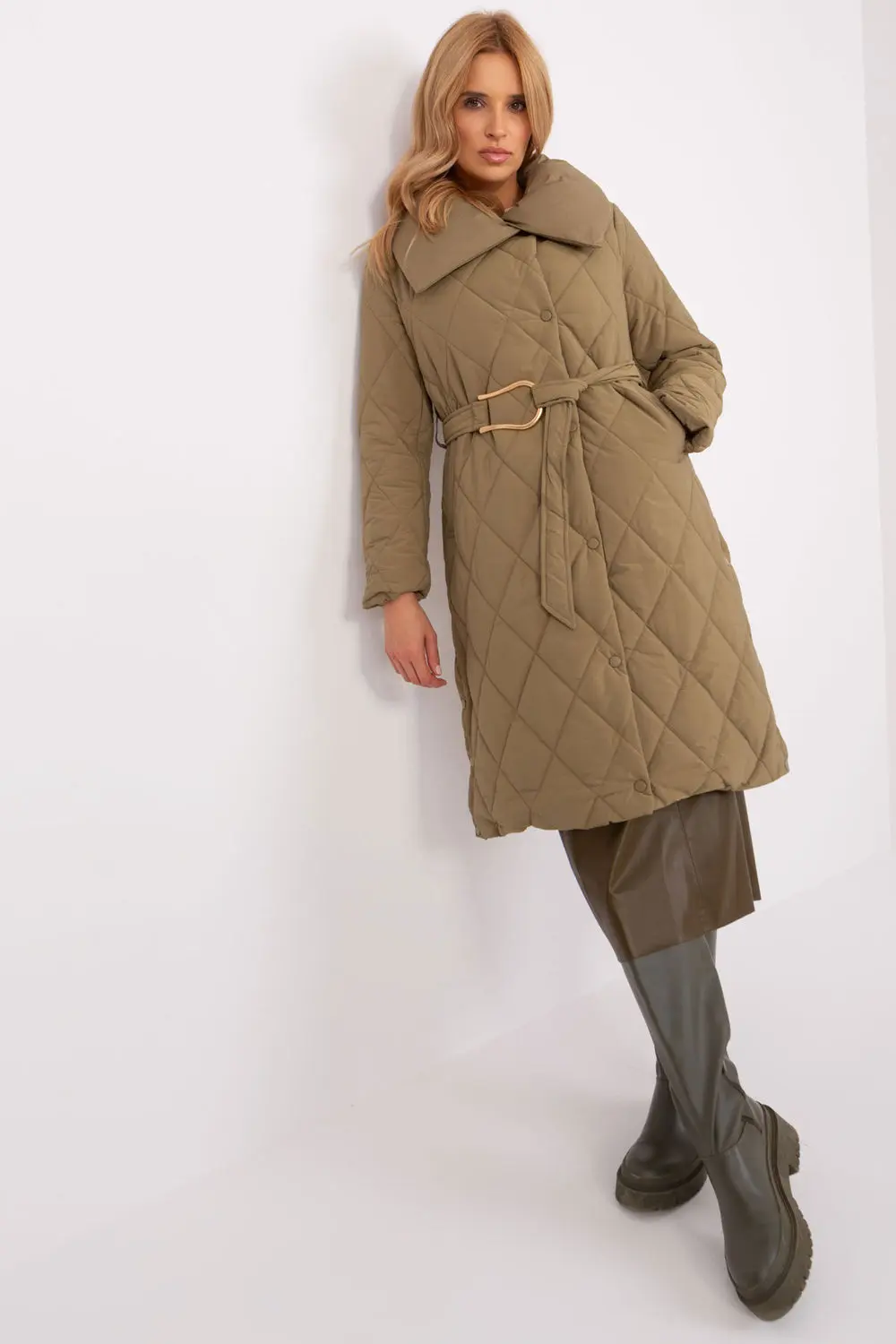 Veste matelassé verte