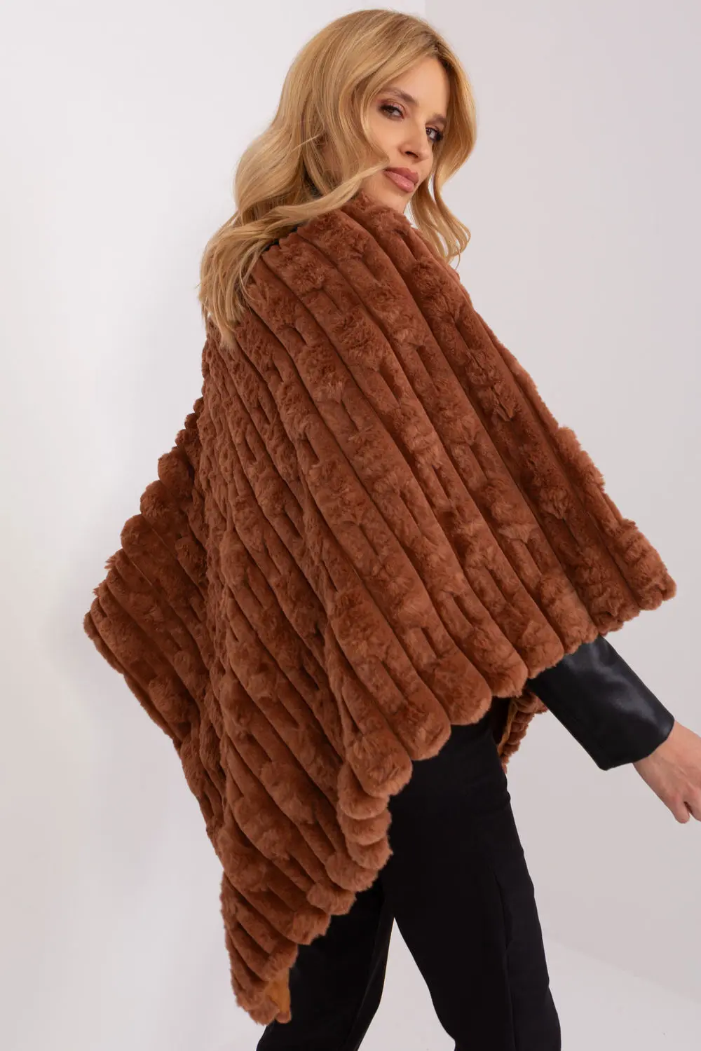 Poncho brun – Image 3