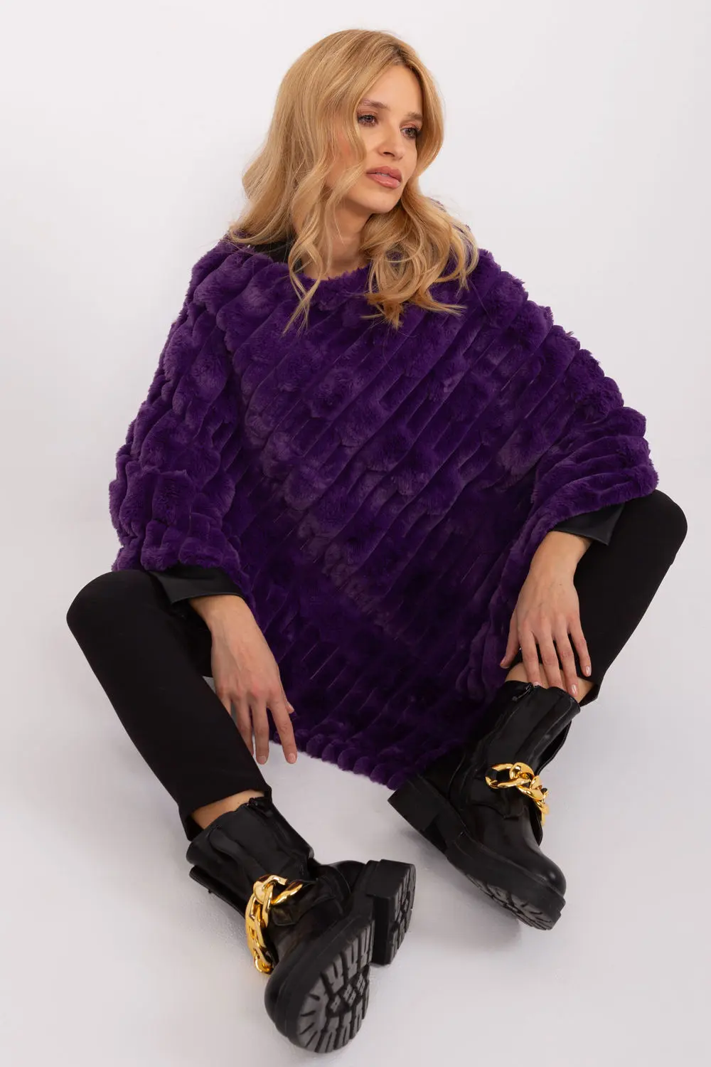 Poncho violet – Image 2