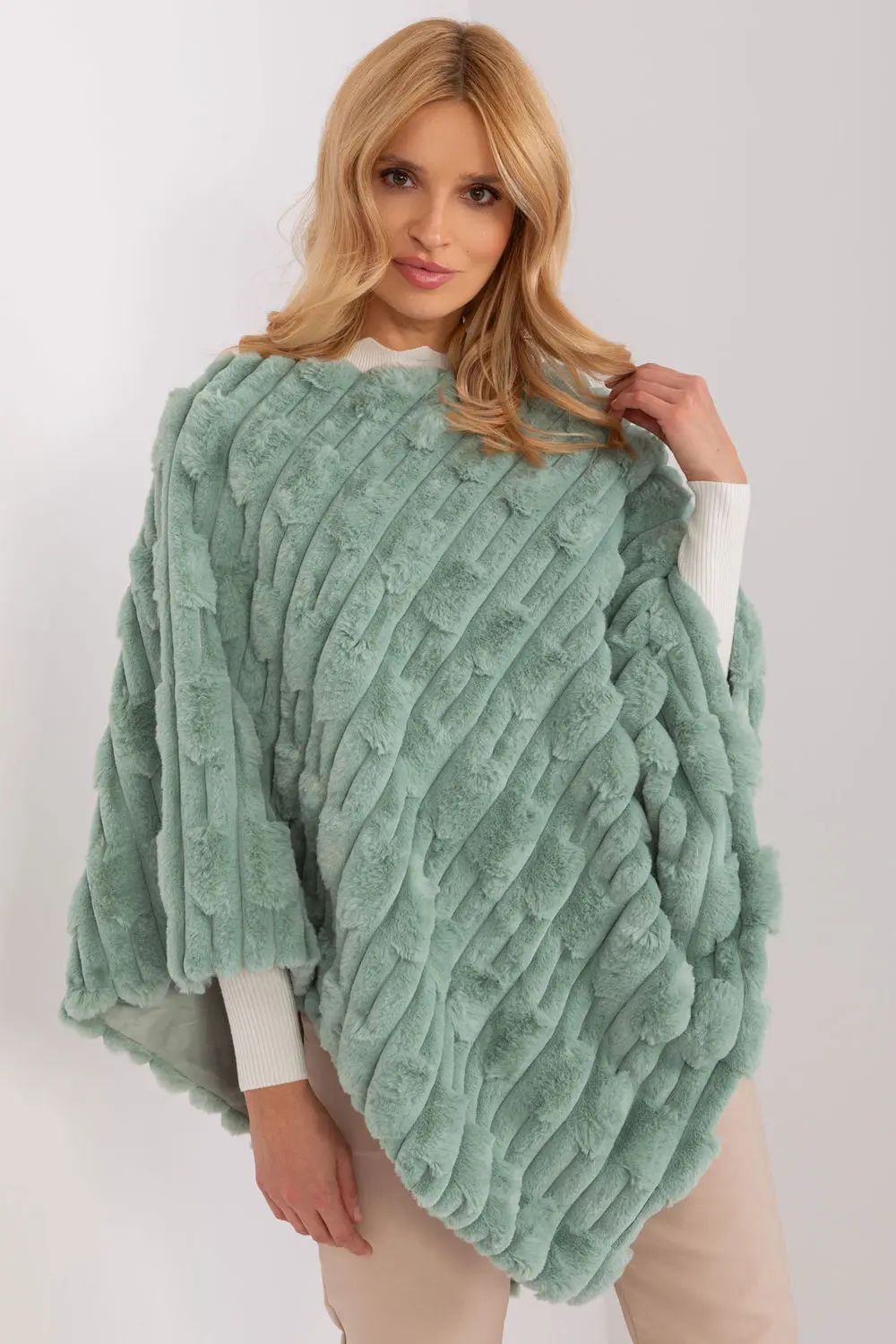 Poncho vert – Image 2