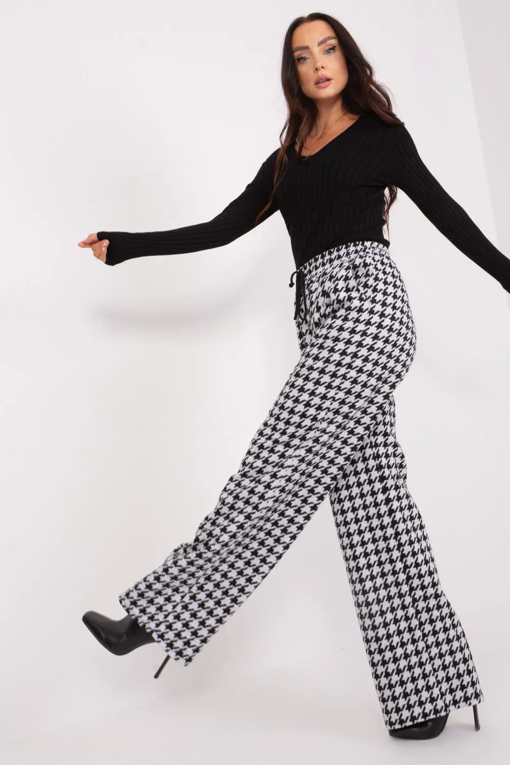 Pantalon large noir – Image 2