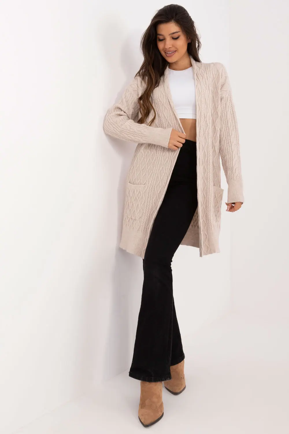 Cardigan beige