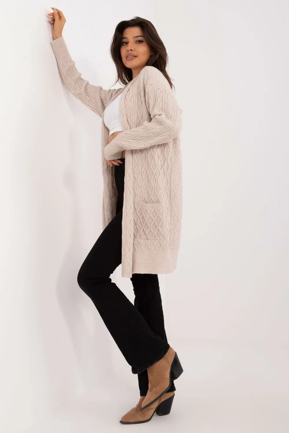 Cardigan beige – Image 2
