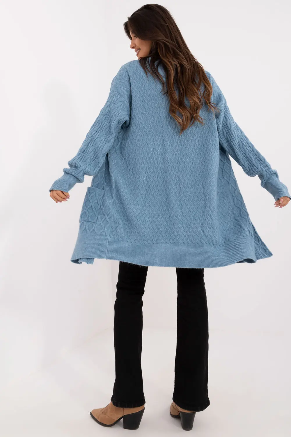 Cardigan bleu – Image 3