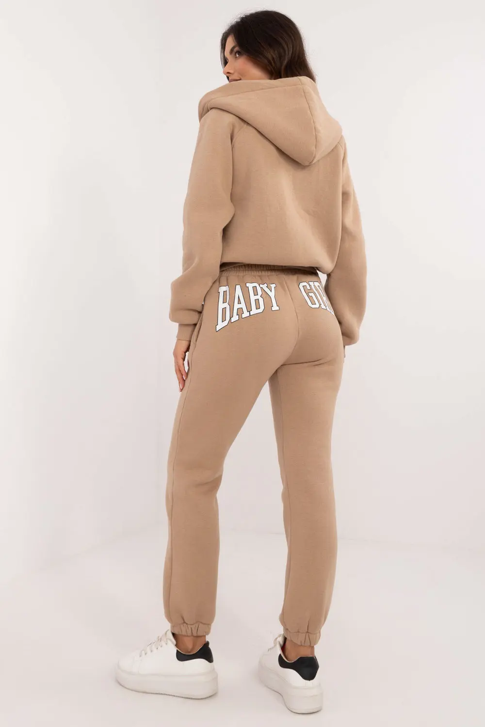 Ensemble sweat beige imprimé – Image 3
