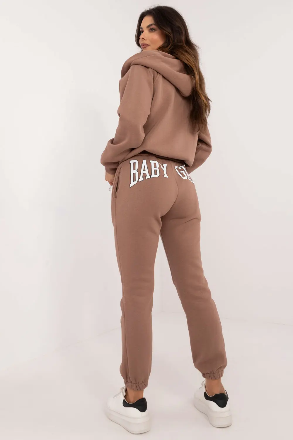 Ensemble sweat brun imprimé – Image 3