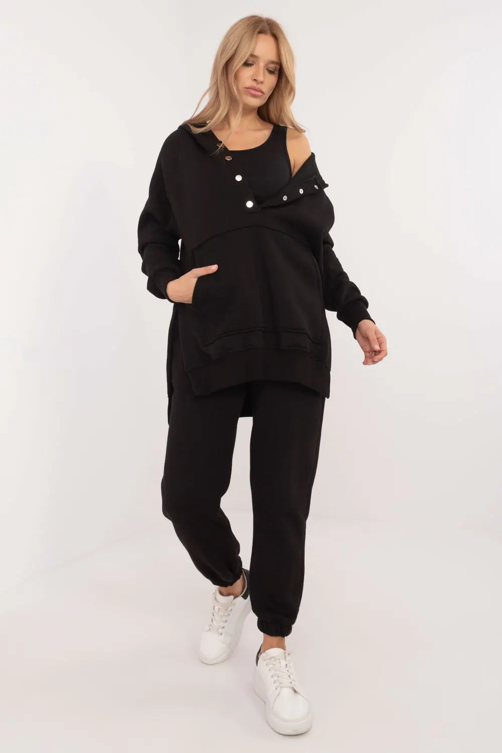 Ensemble sweat noir