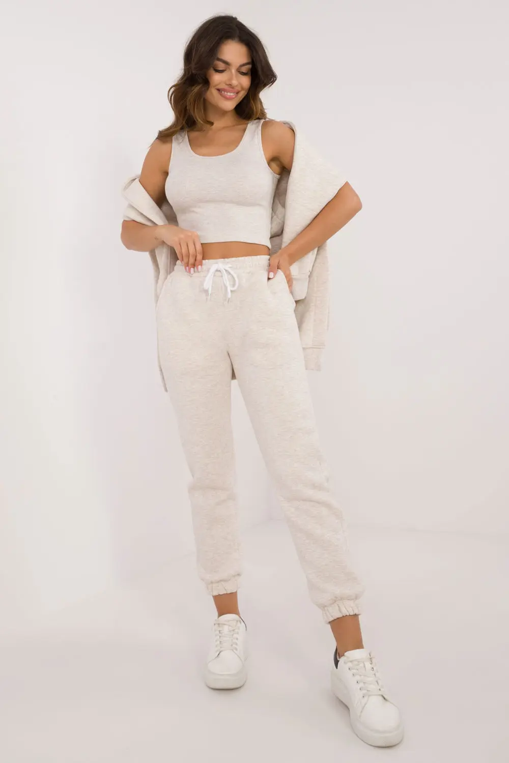 Ensemble sweat beige – Image 2
