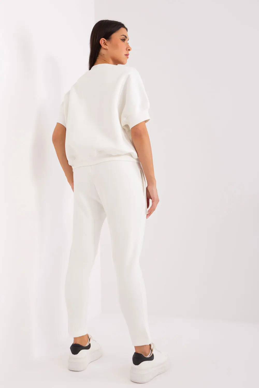 Ensemble sweat beige imprimé – Image 3
