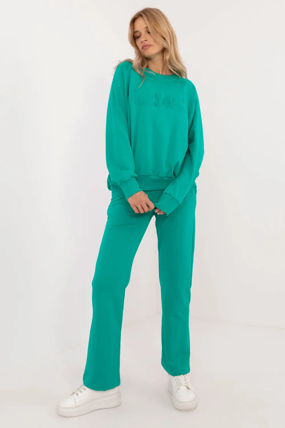 Ensemble sweat vert
